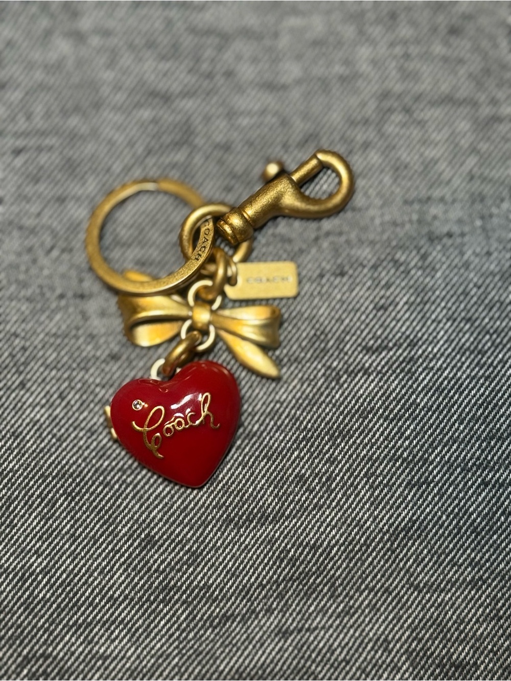 Coach Heart Locket